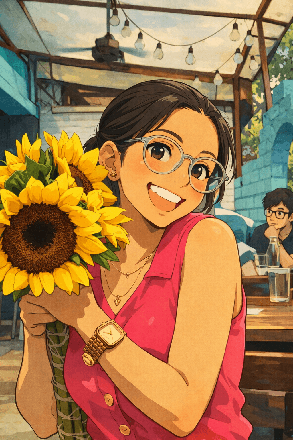 Main sunflower ki tarah hoon